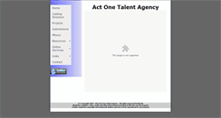 Desktop Screenshot of actonetalent.com